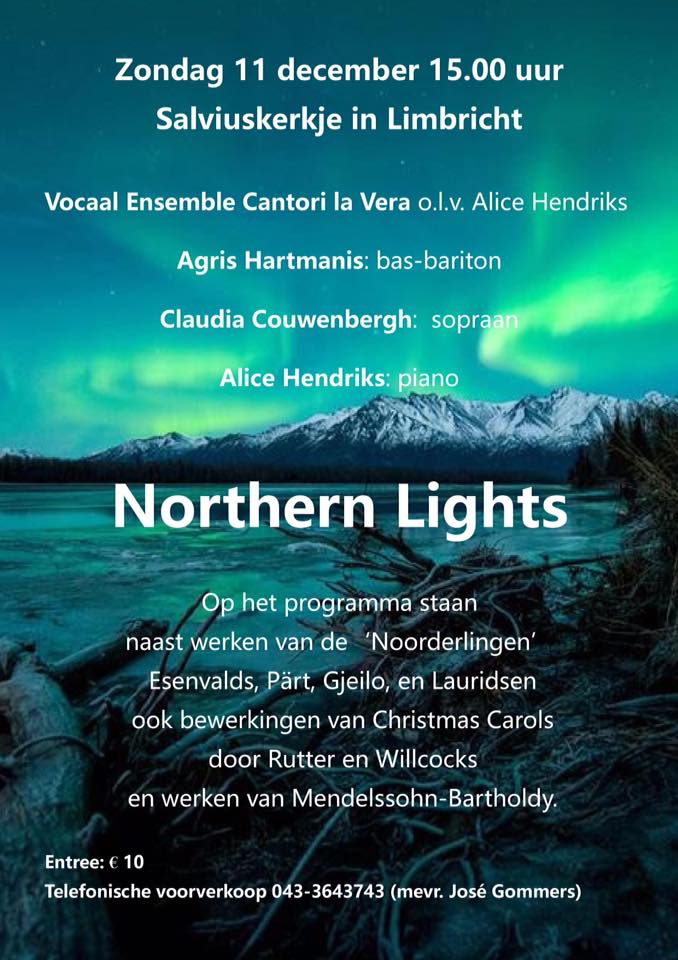 Agris Hartmanis koncertā "Northern Lights" Limbricht