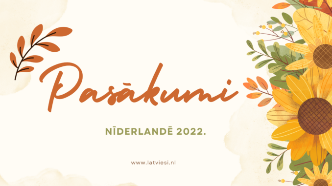 Pasākumi Nīderlandē