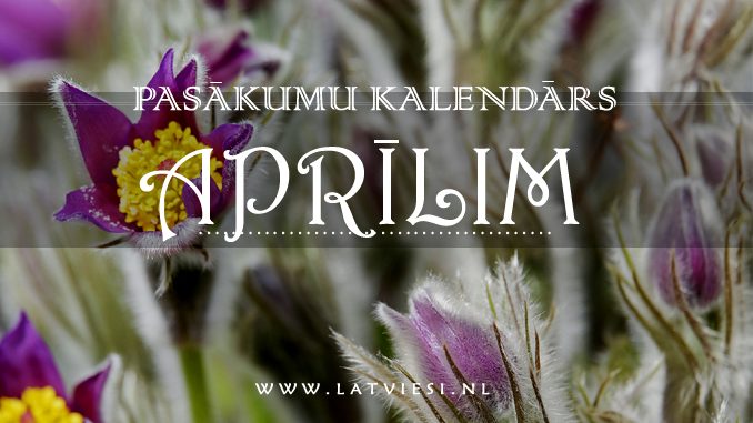 Kalendārs aprīlim