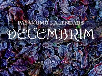 Pasākumi decembrī