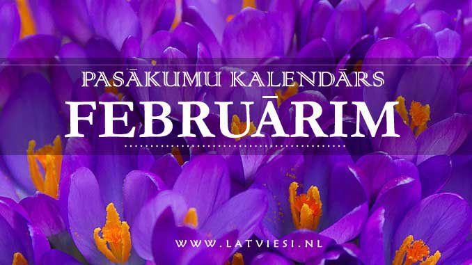 Kalendars februarim