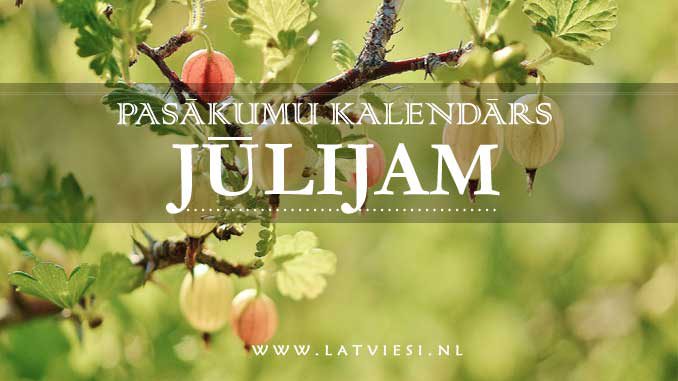 Kalendars julijam