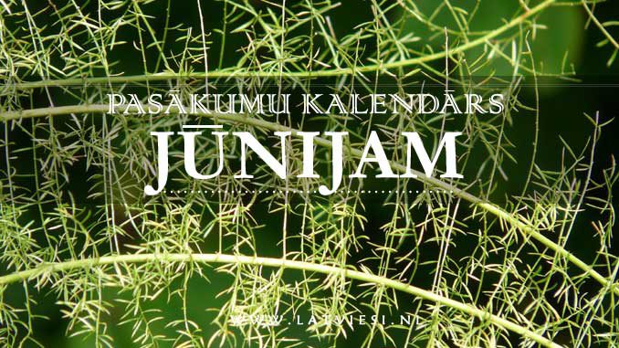 Kalendars junijam