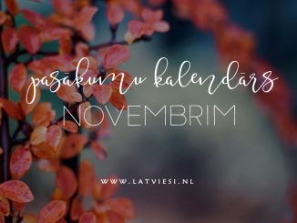 pasākumi novembrī